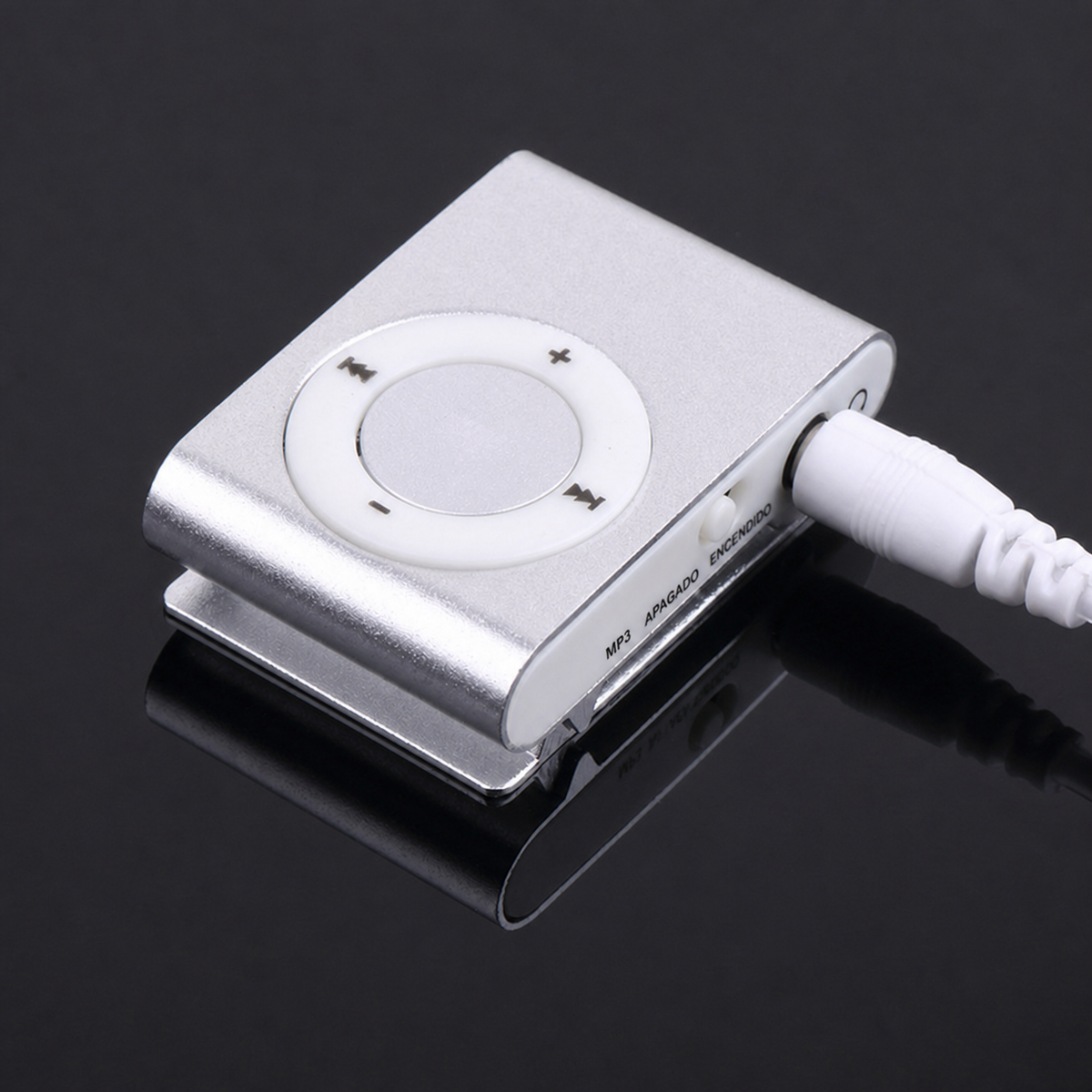 Reproductor MP3 Mini con Clip Metálico sin Pantalla - 3