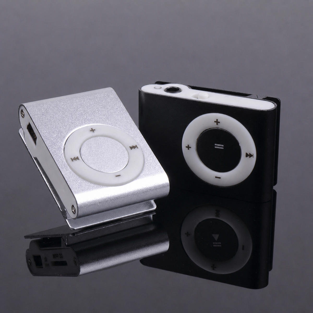 Reproductor MP3 Mini con Clip Metálico sin Pantalla - 4