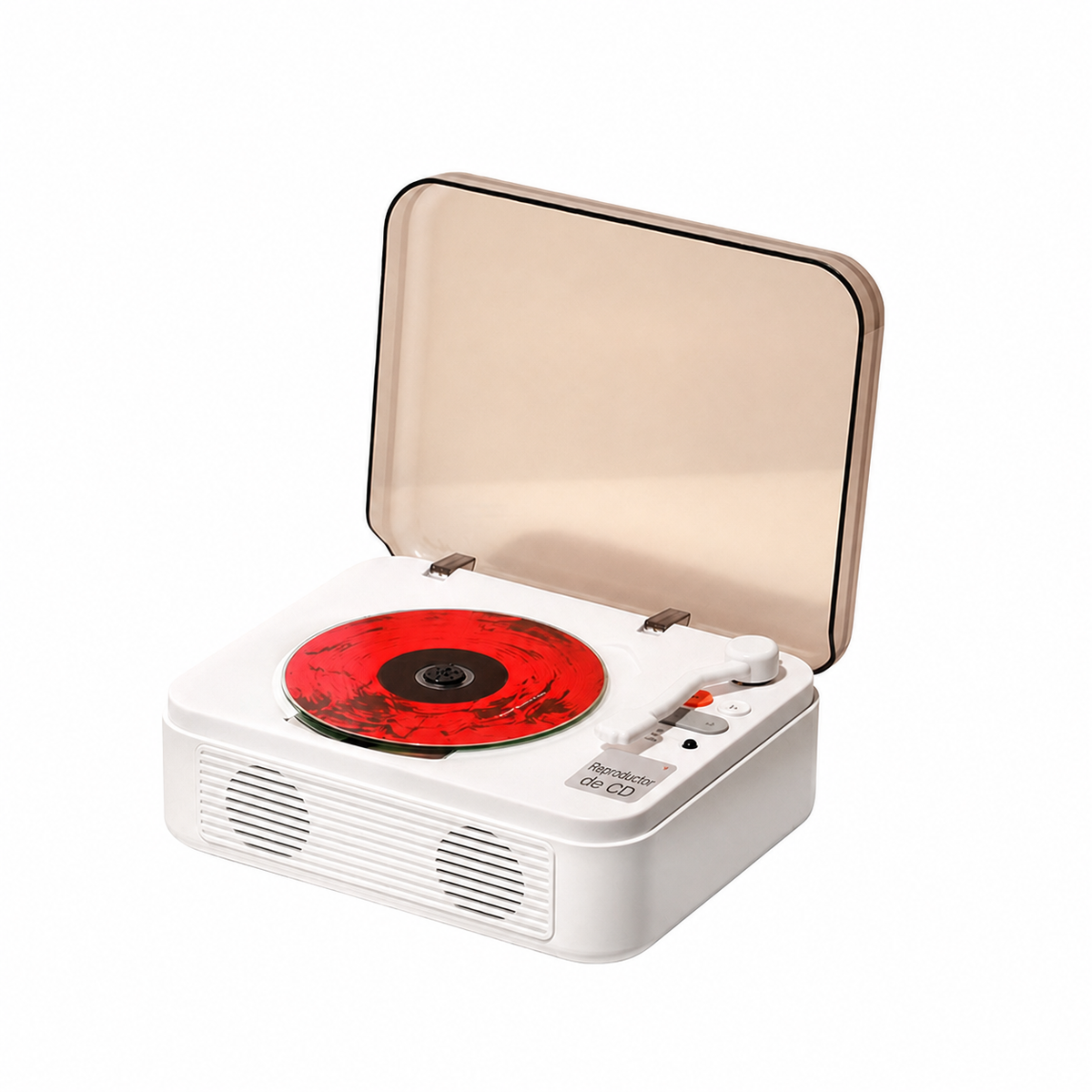 Reproductor de CD retro con Bluetooth y USB multifunción - 5
