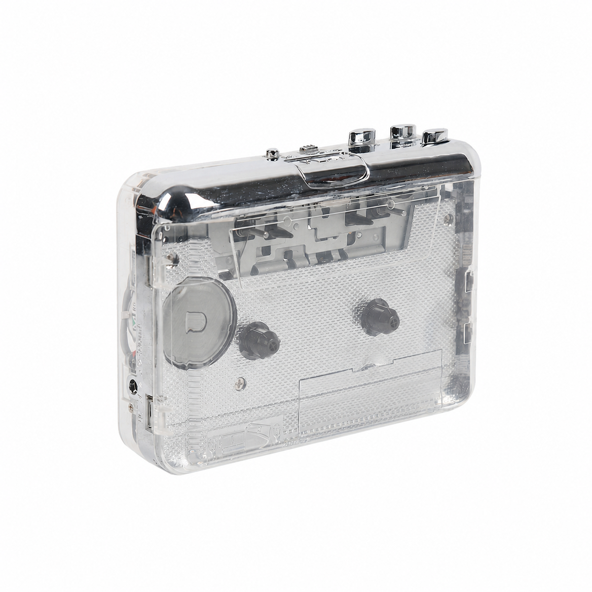 Reproductor de cassette a MP3 con diseño transparente - 3