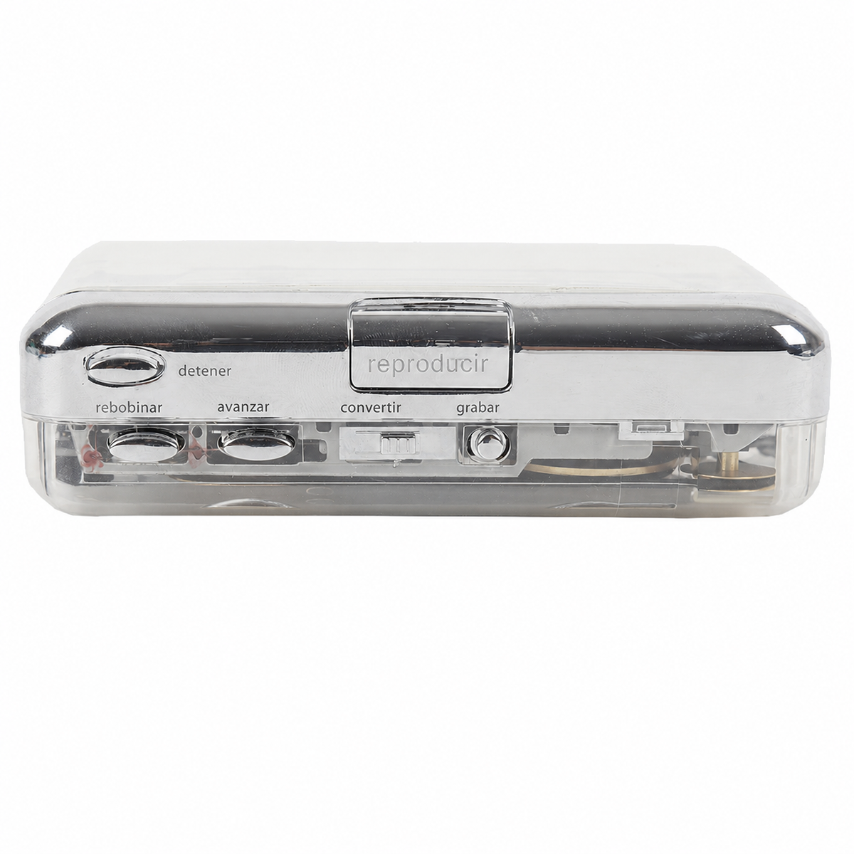 Reproductor de cassette a MP3 con diseño transparente - 4