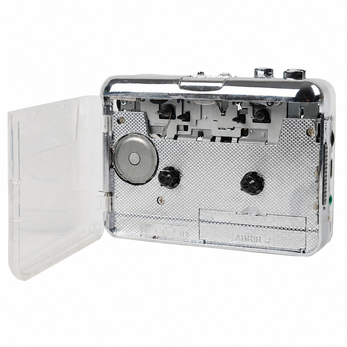 Reproductor de cassette a MP3 con diseño transparente - 5
