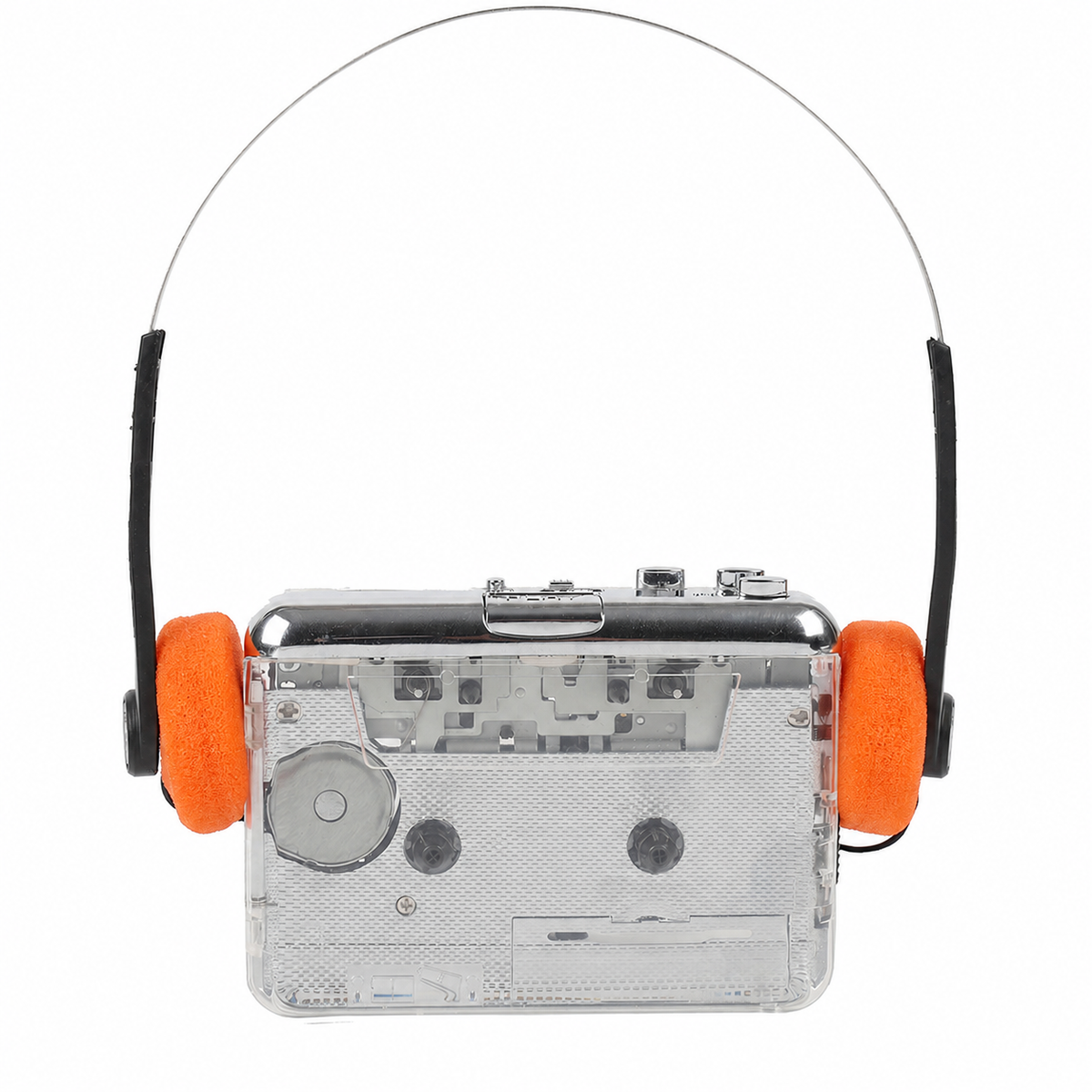 Reproductor de cassette a MP3 con diseño transparente - 7
