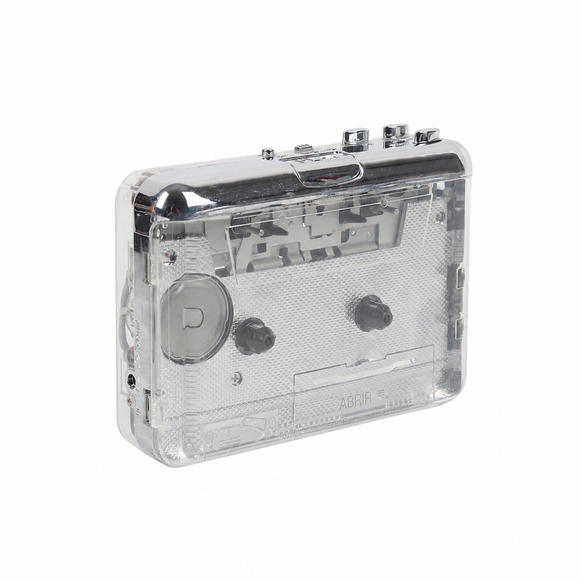 Reproductor de cassette a MP3 con diseño transparente - 8
