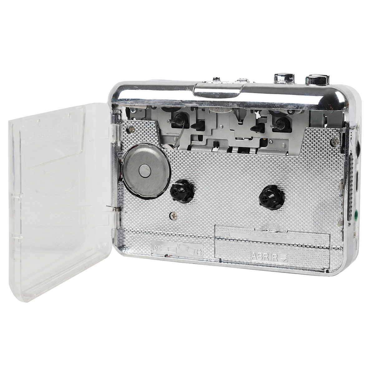 Reproductor de cassette a MP3 con diseño transparente - 9