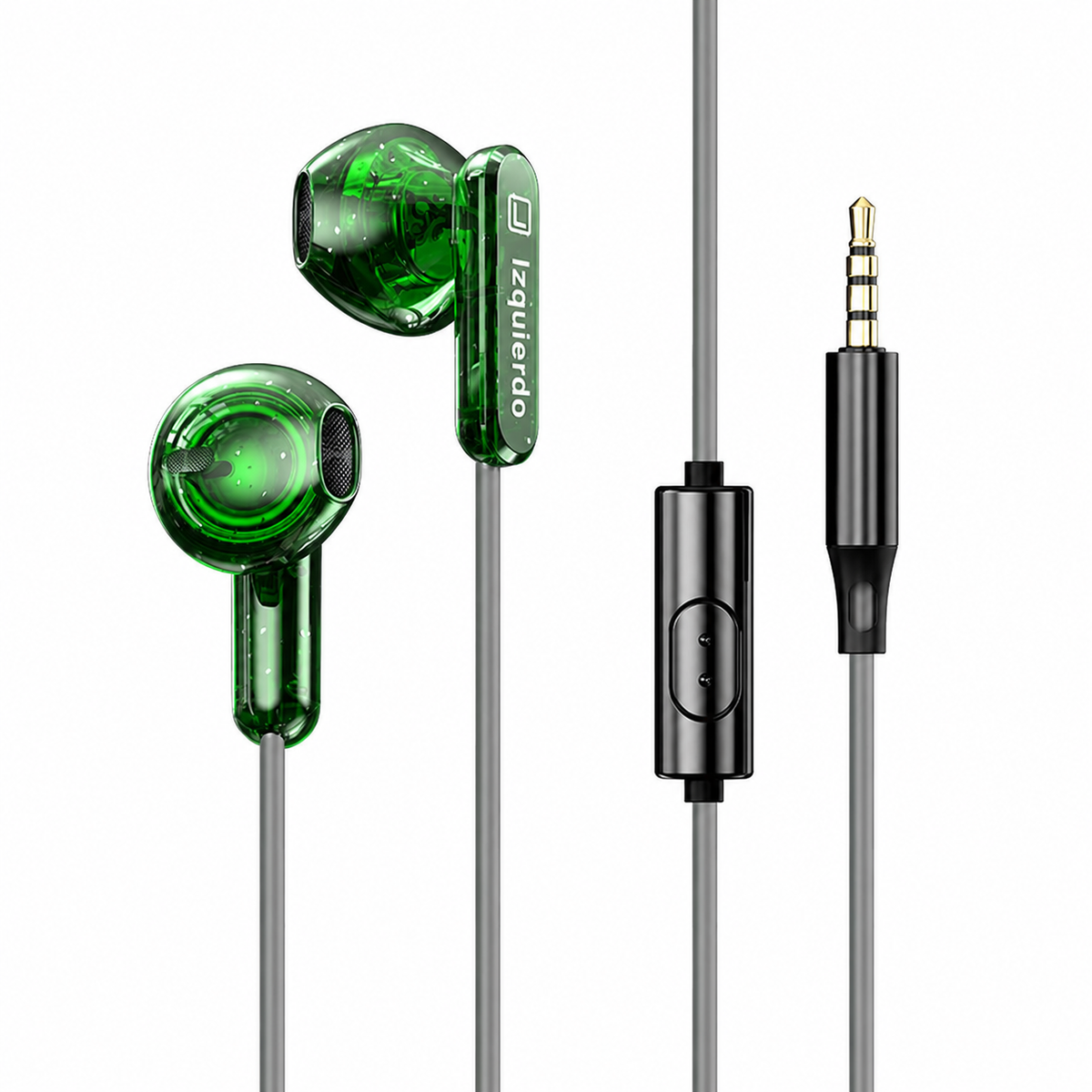 Audífonos con cable transparentes con micrófono S11 - 5