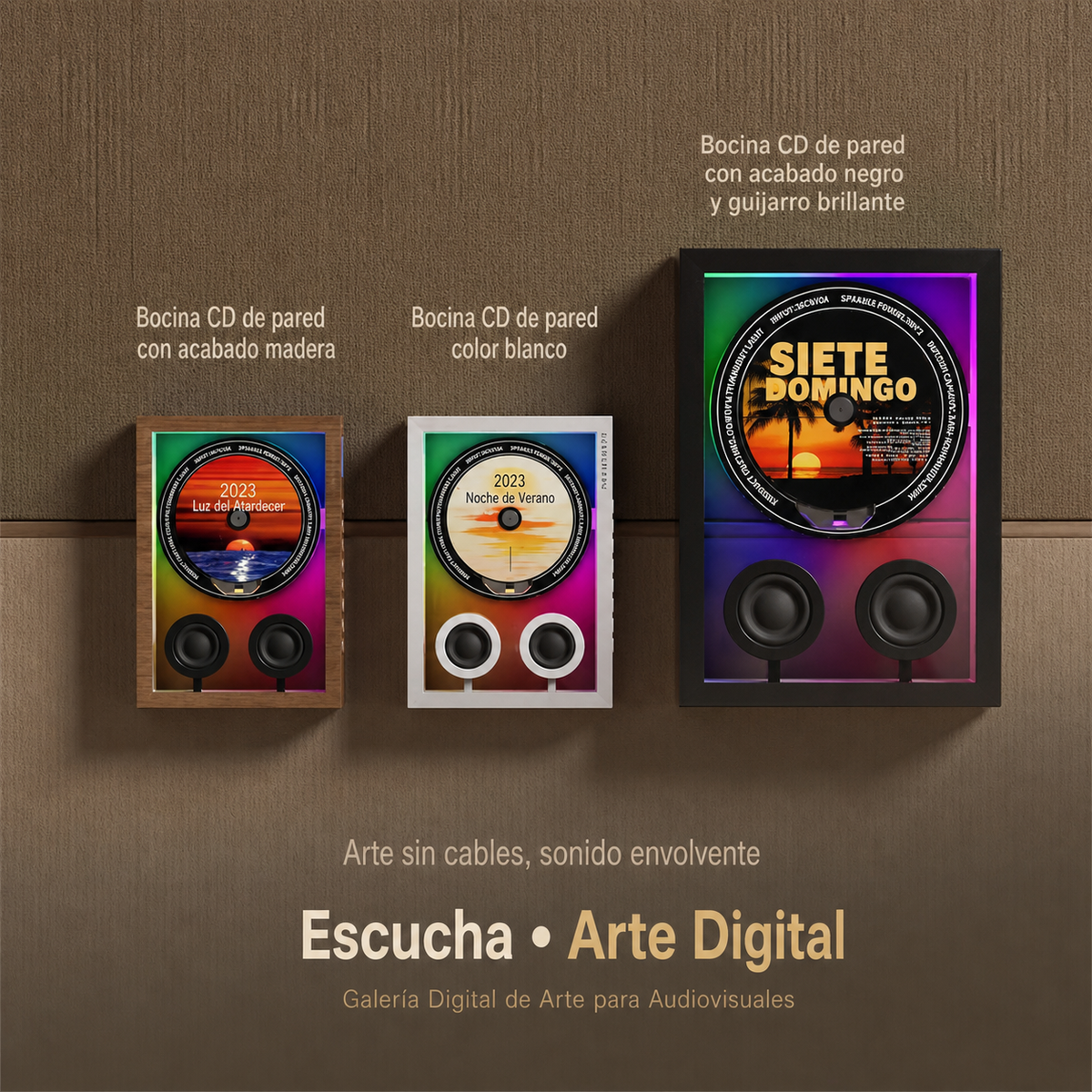 Bocina Bluetooth con Reproductor CD Portátil 10W - 2
