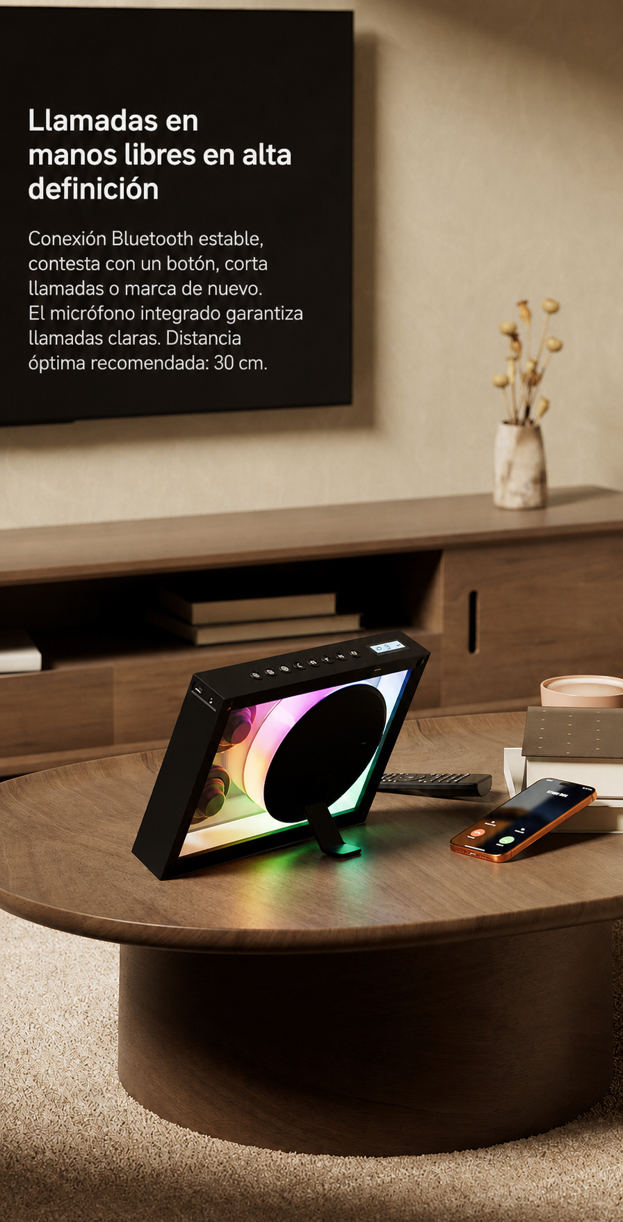 Bocina Bluetooth con Reproductor CD Portátil 10W - 10