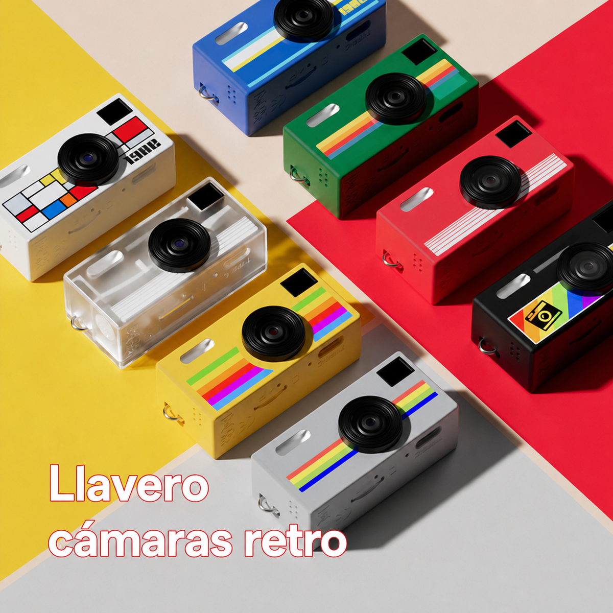 Cámara mini retro digital HD con video 1080p - 1