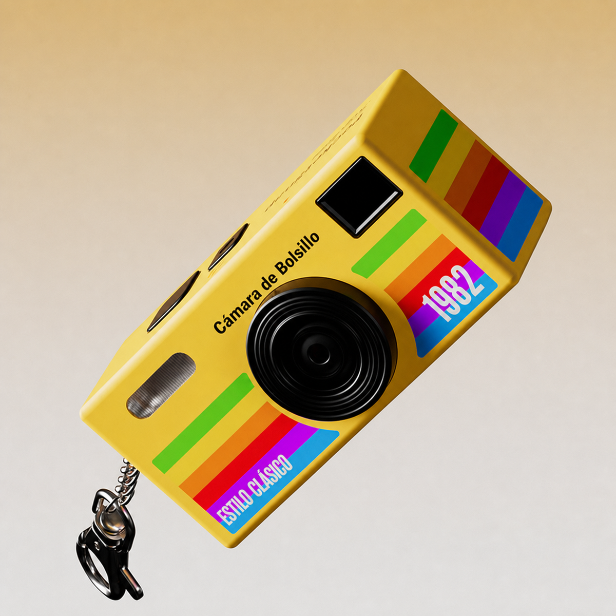 Cámara mini retro digital HD con video 1080p