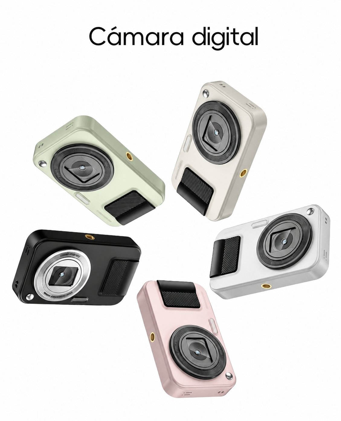 Cámara digital CCD retro K7 Pro con zoom 16x - 11
