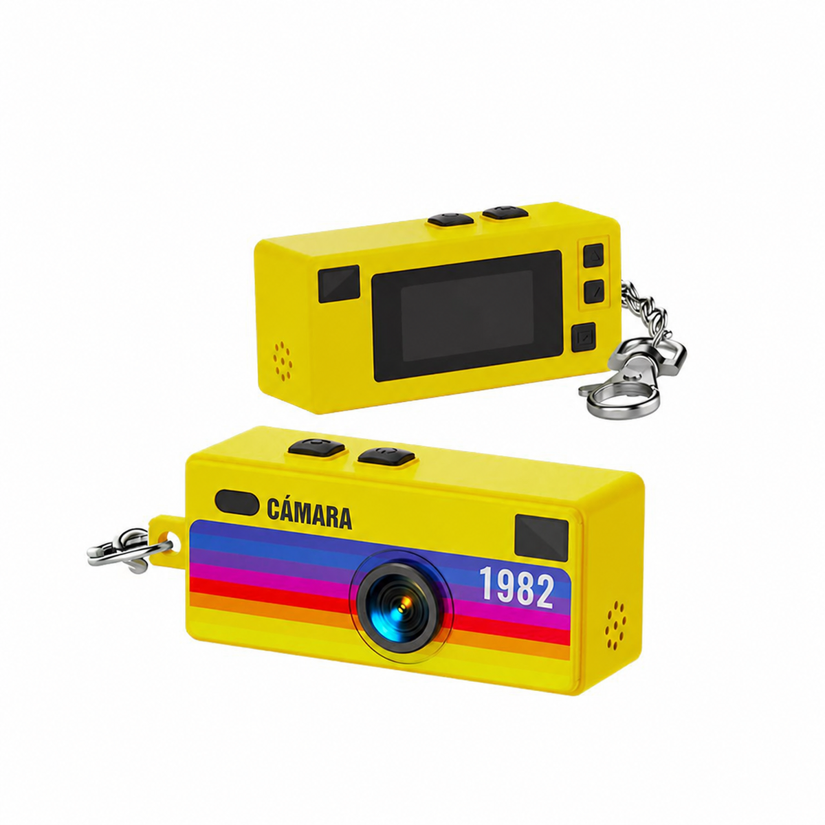 Cámara CCD Mini Retro con Múltiples Filtros y Video 1080P - 5