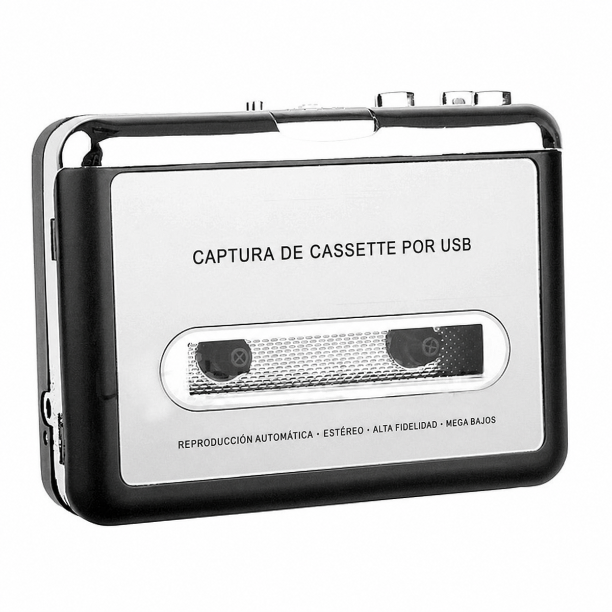 Walkman reproductor de casetes con salida MP3 estéreo - 6