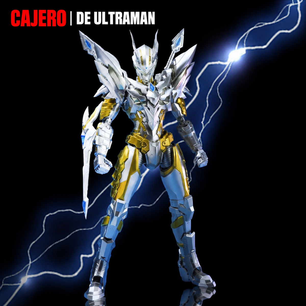 Ultraman Mecha con Armas | Figura articulada 18 y 22 cm - 7