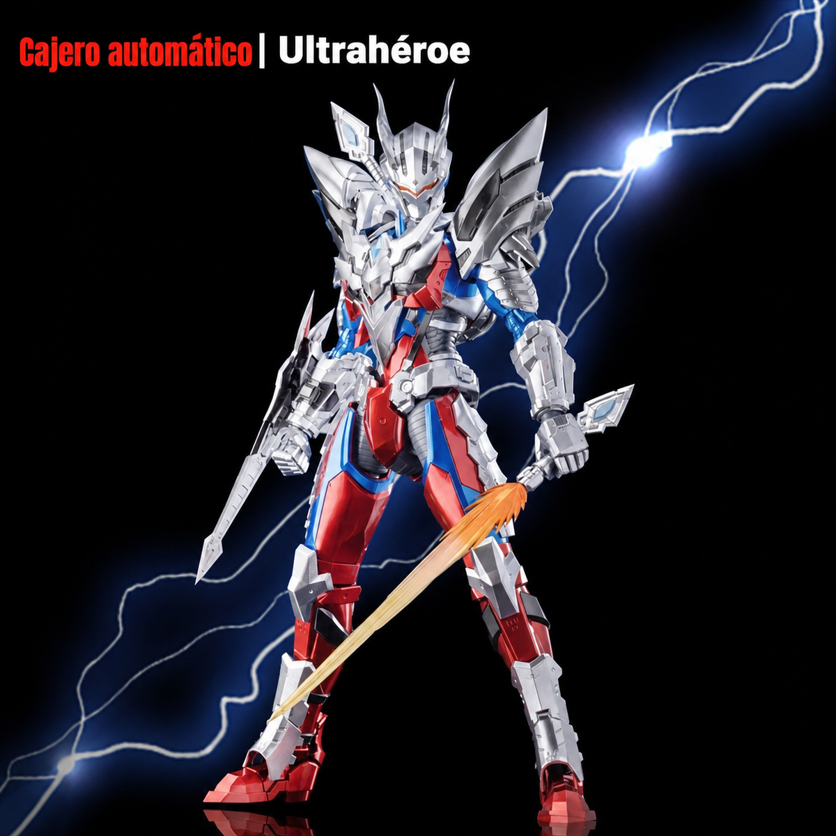 Ultraman Mecha con Armas | Figura articulada 18 y 22 cm - 8