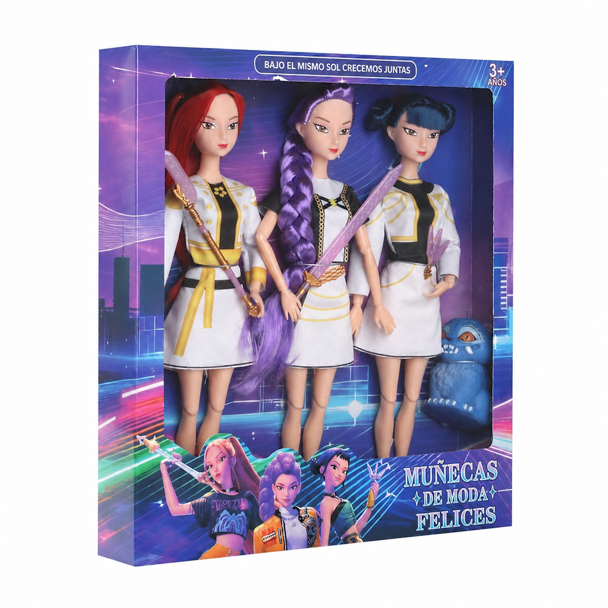 Muñeca K-POP articulada 33 cm con accesorios - 1