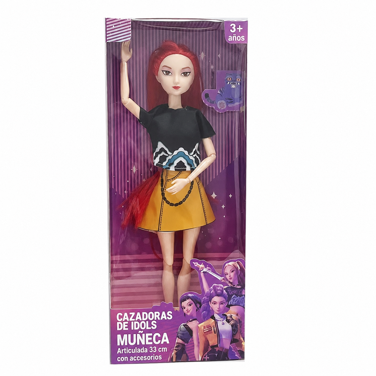 Muñeca K-POP articulada 33 cm con accesorios - 4