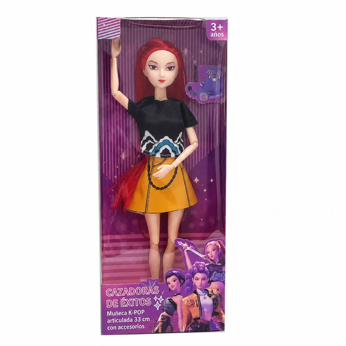 Muñeca K-POP articulada 33 cm con accesorios - 5