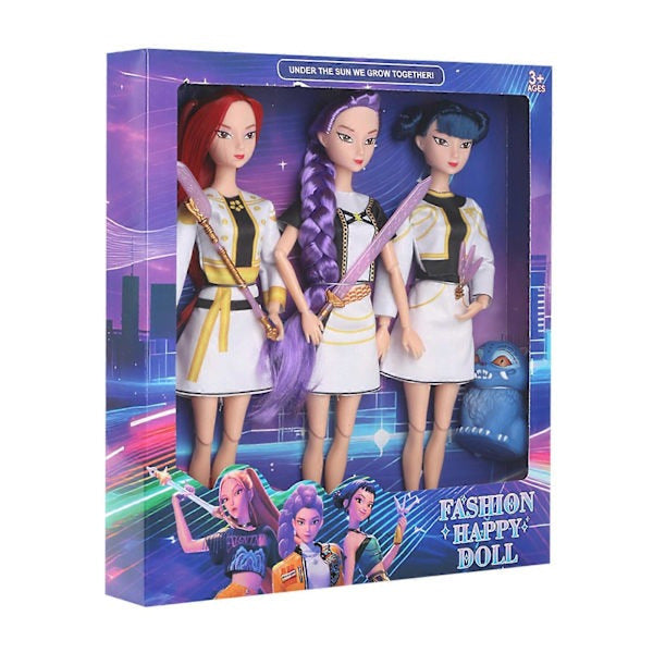 Muñeca K-POP articulada 33 cm con accesorios