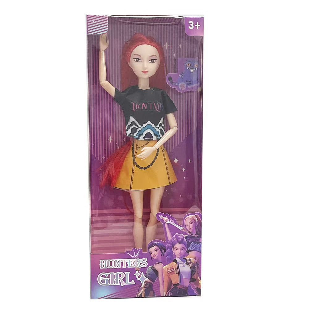 Muñeca K-POP articulada 33 cm con accesorios