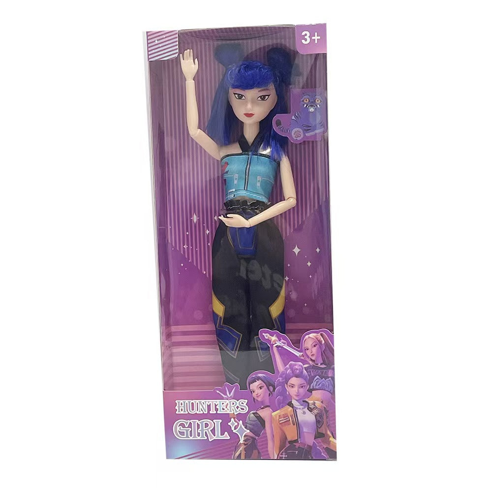 Muñeca K-POP articulada 33 cm con accesorios