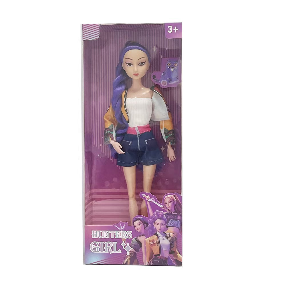 Muñeca K-POP articulada 33 cm con accesorios