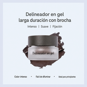 Delineador en gel Judydoll larga duración con brocha - 1