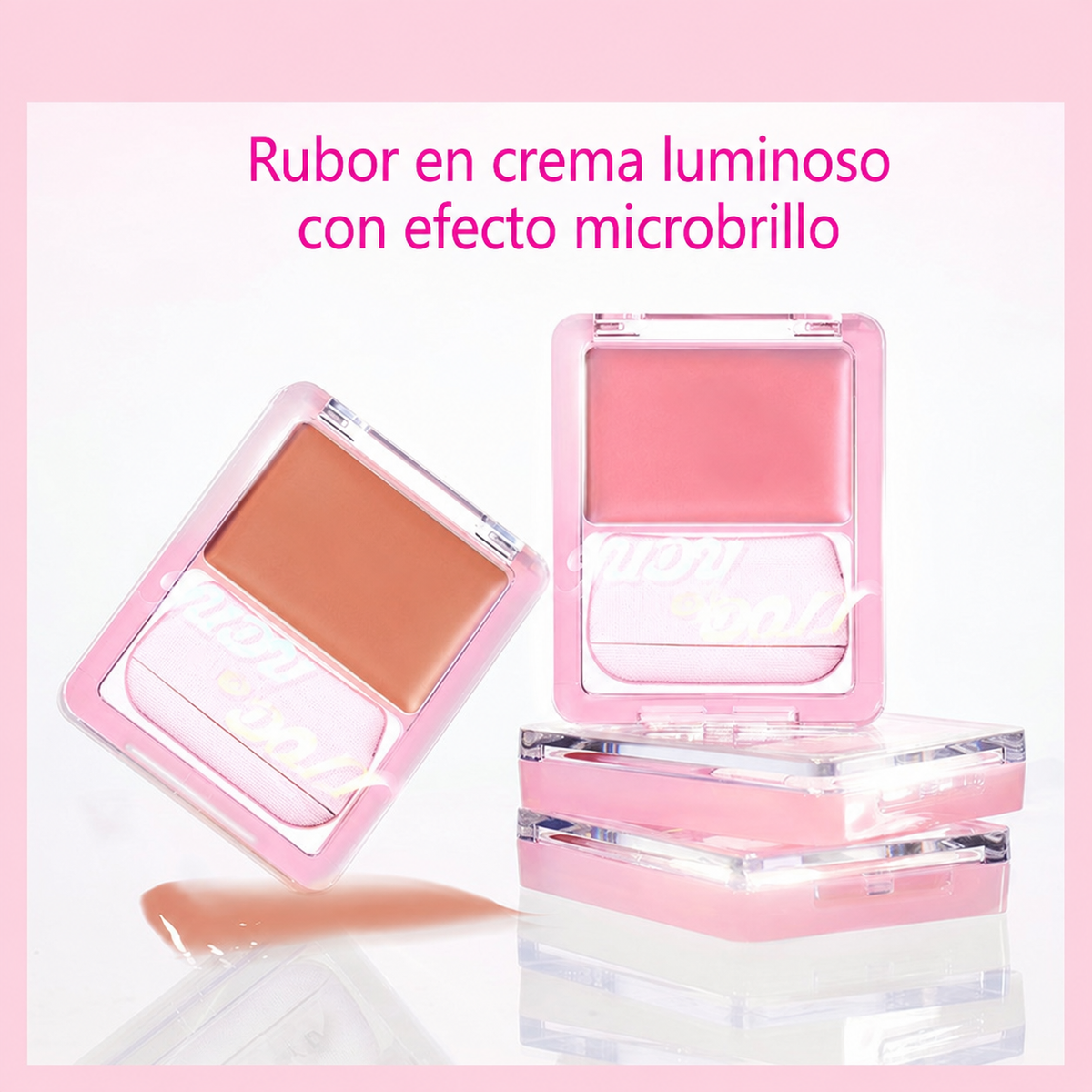 Judydoll Blush en Crema Luminoso con Efecto Microbrillo - 1