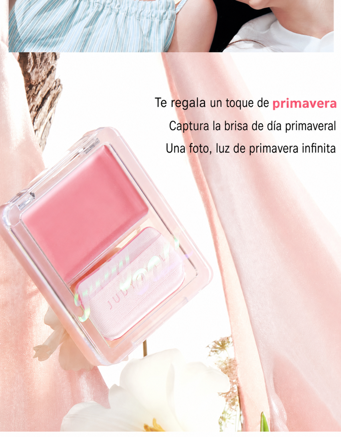Judydoll Blush en Crema Luminoso con Efecto Microbrillo - 11