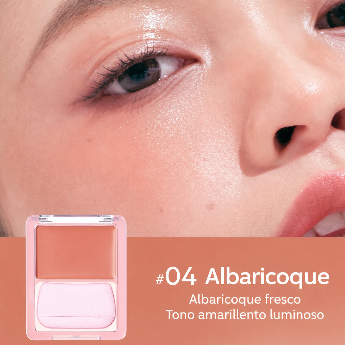 Judydoll Blush en Crema Luminoso con Efecto Microbrillo - 4