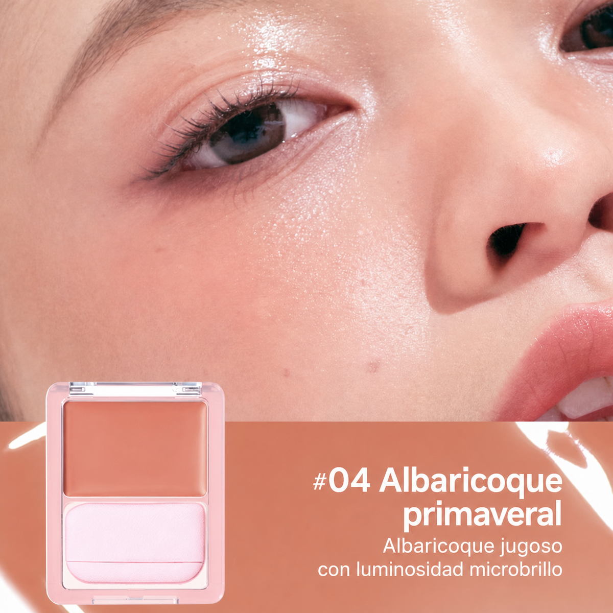 Judydoll Blush en Crema Luminoso con Efecto Microbrillo