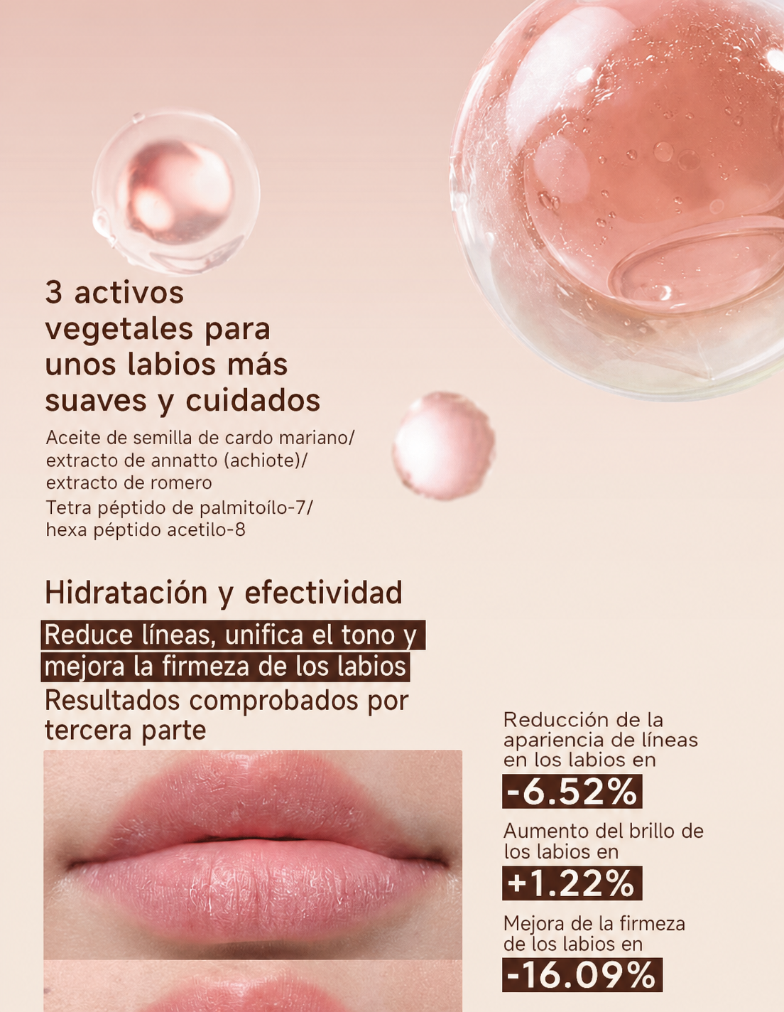 Labial Judydoll en crema satinada hidratante Judydoll 1.9g - 12