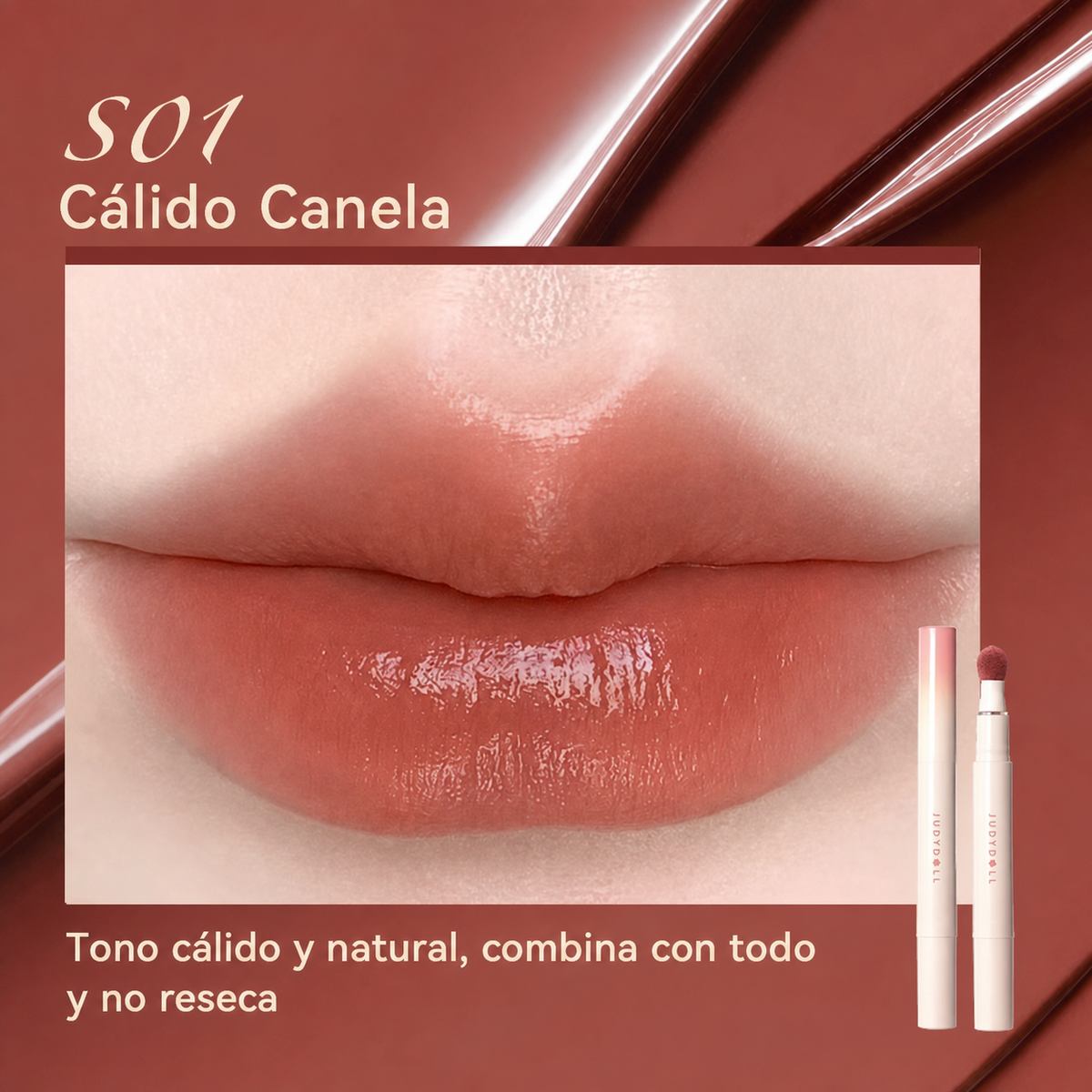 Labial Judydoll en crema satinada hidratante Judydoll 1.9g - 6
