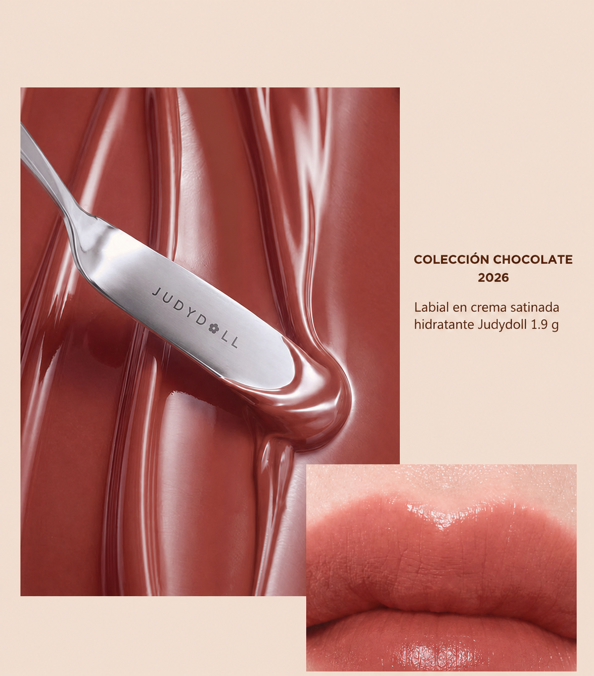 Labial Judydoll en crema satinada hidratante Judydoll 1.9g - 9