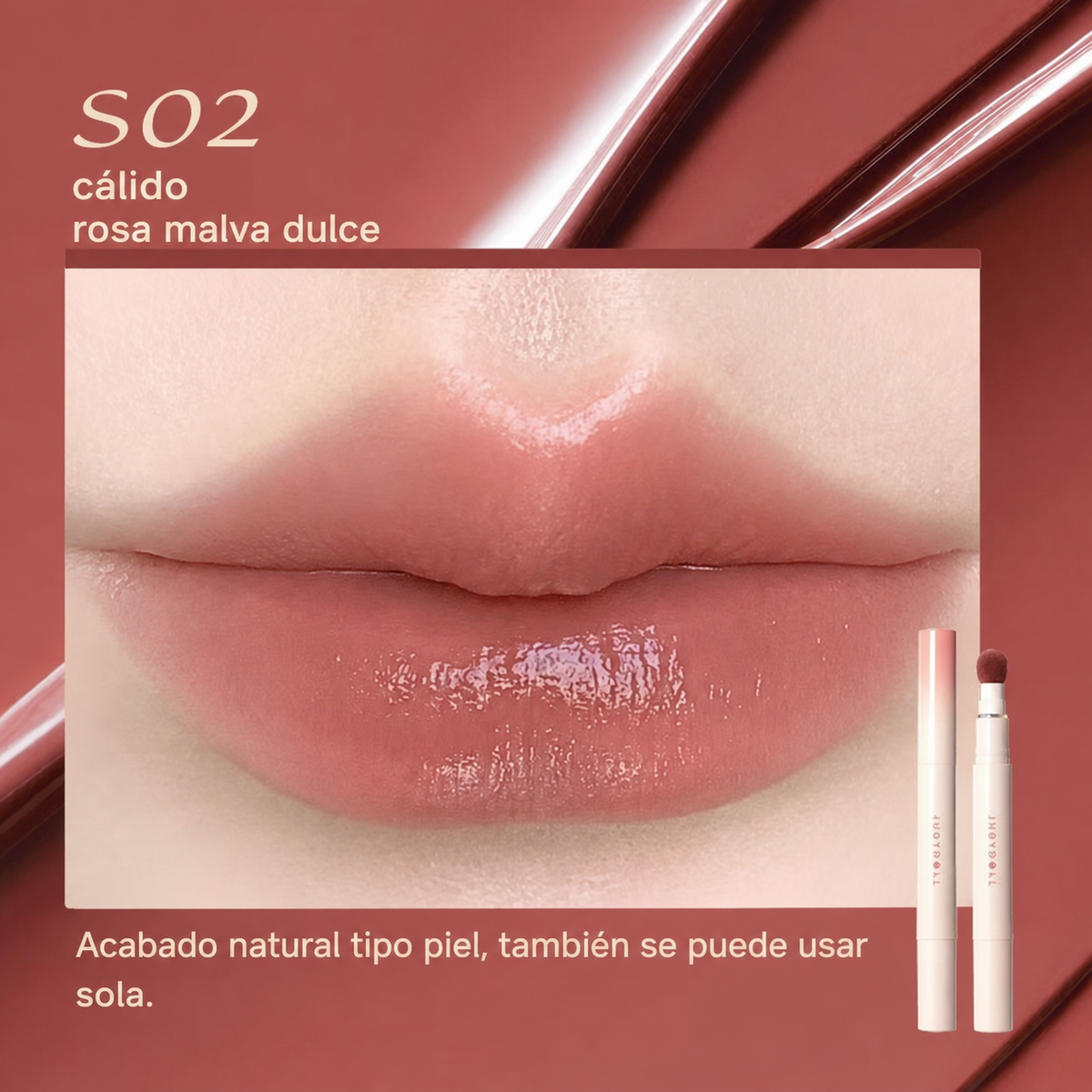 Labial Judydoll en crema satinada hidratante Judydoll 1.9g