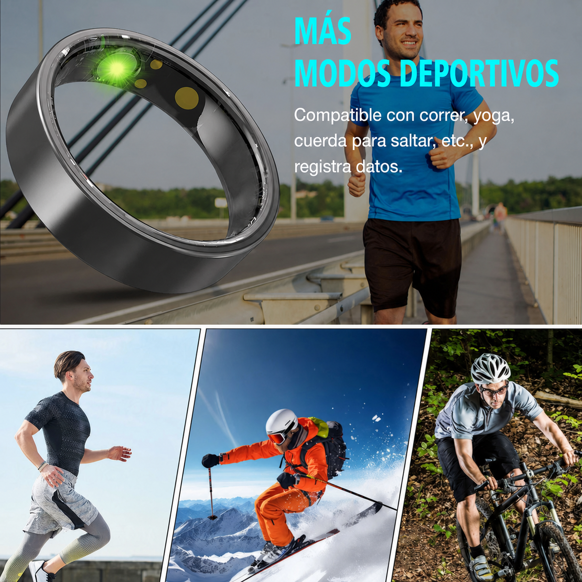 Anillo Inteligente Fitness - 2
