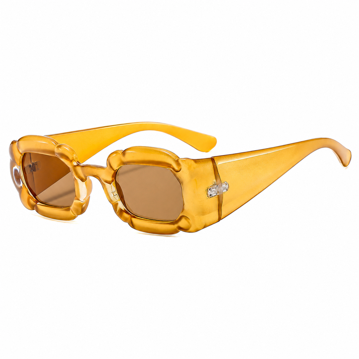 Lentes de sol aesthetic marco pétalo UV400 - 4