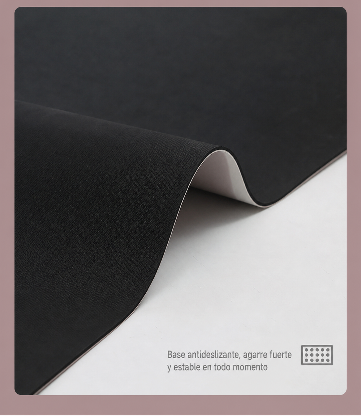 Tapete de Yoga PU antideslizante bicolor 183×68 cm - 14