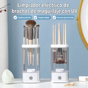 Limpiador eléctrico de brochas de maquillaje con UV - 1