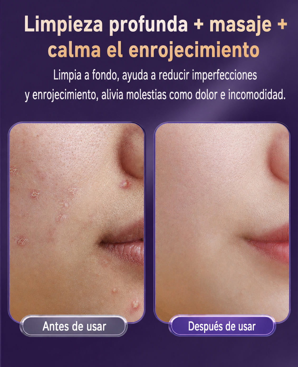 Dispositivo de belleza facial limpieza y masaje - 15