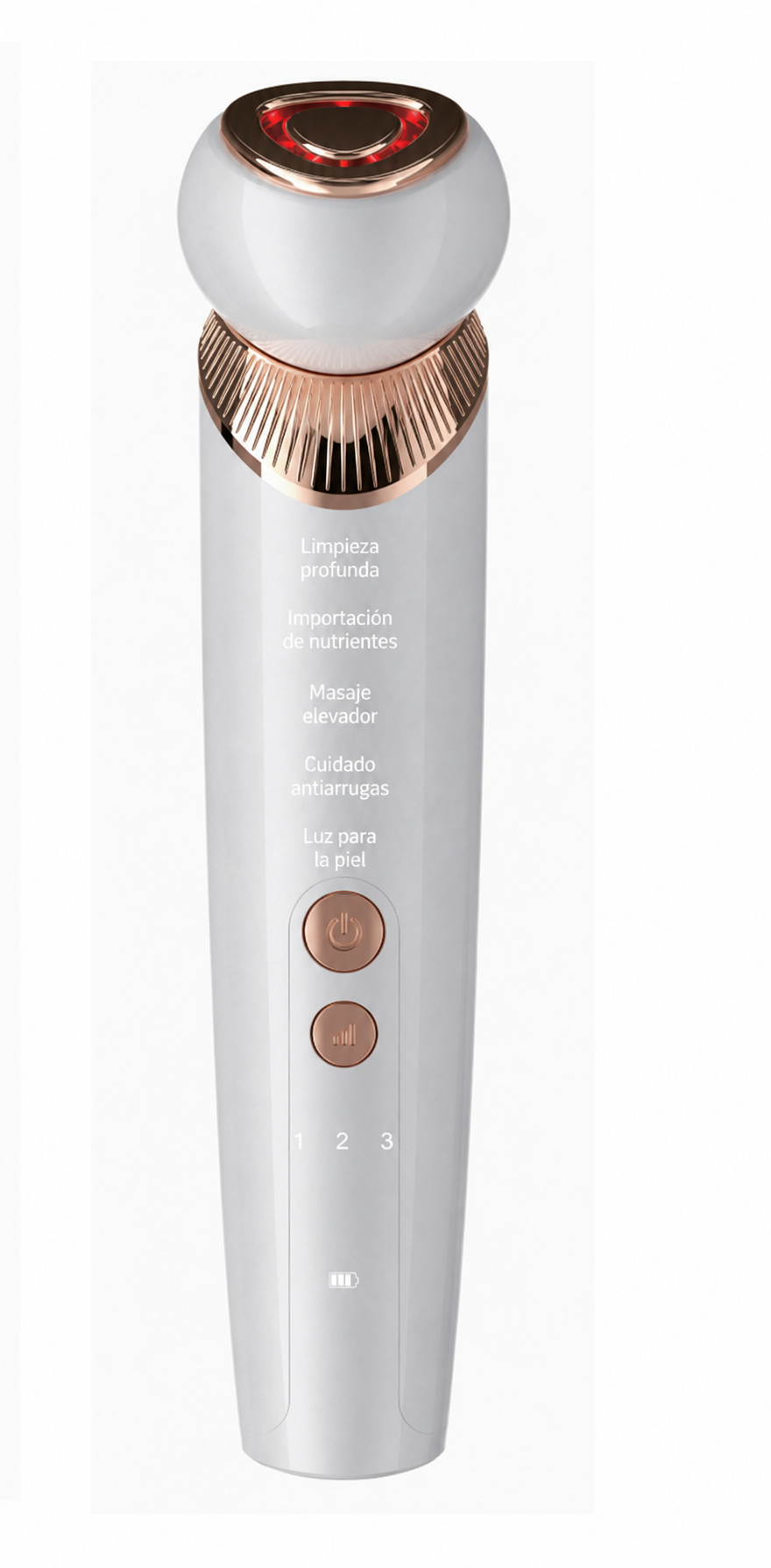 Dispositivo de belleza facial limpieza y masaje