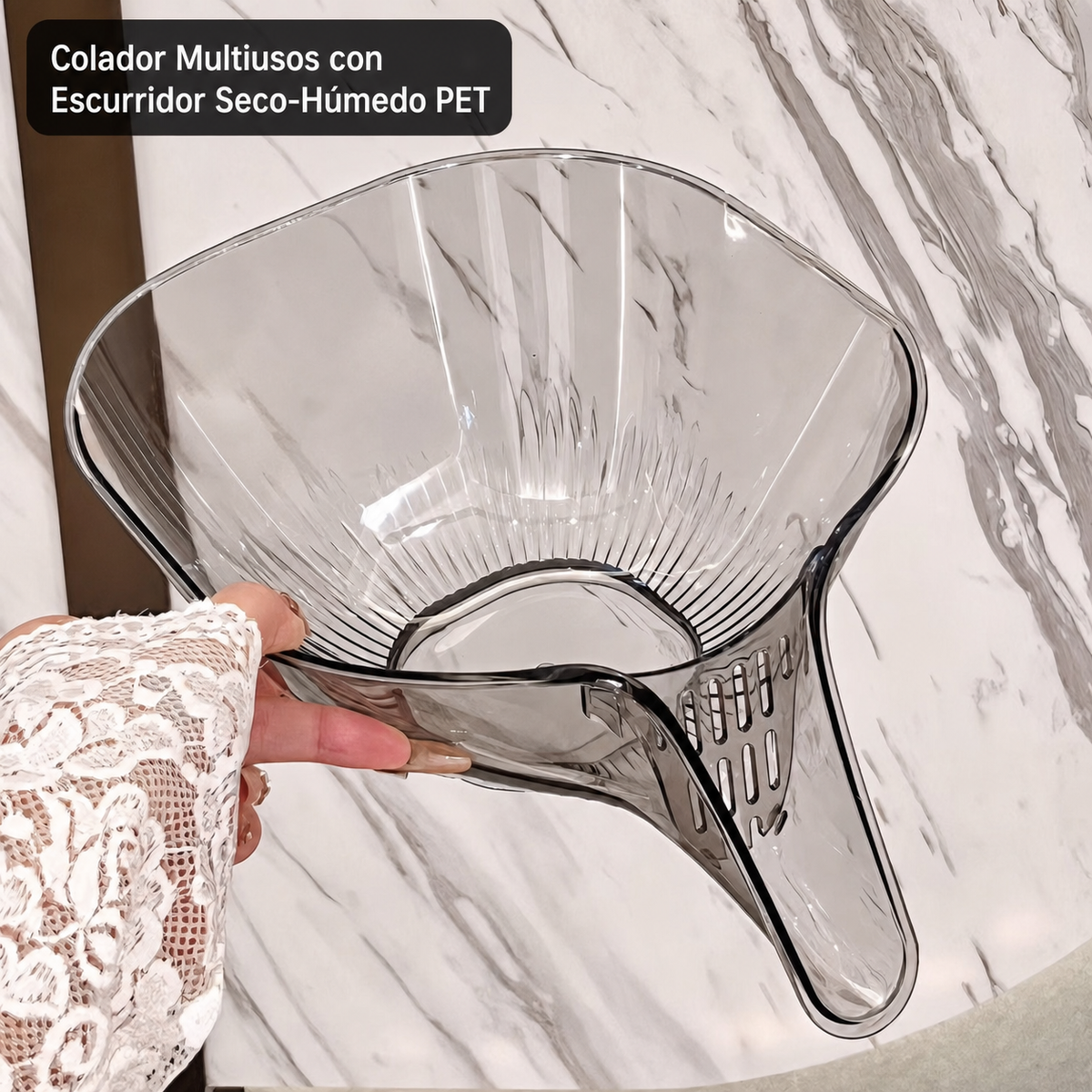 Colador Multiusos con Escurridor - 3