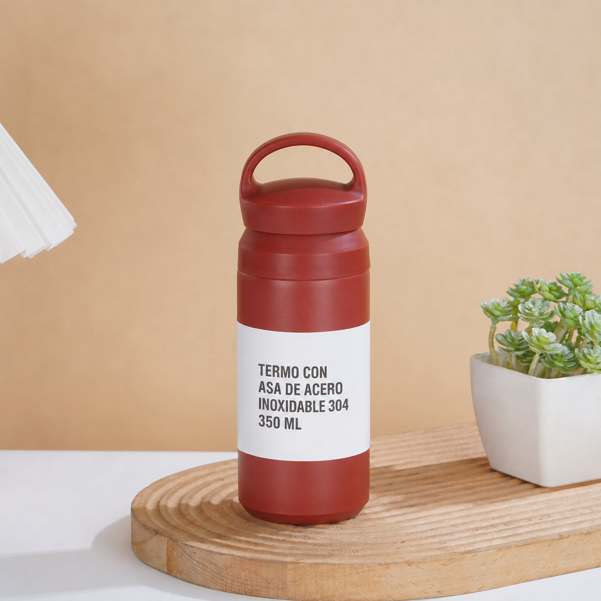 Termo con asa de acero inoxidable 304 – 350 ml y 500 ml - 8
