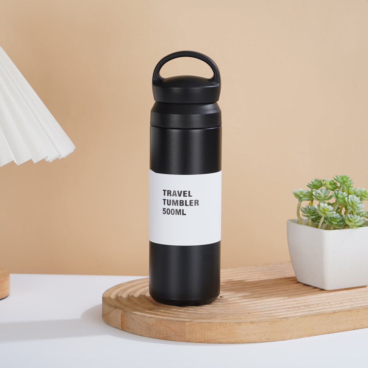 Termo con asa de acero inoxidable 304 – 350 ml y 500 ml