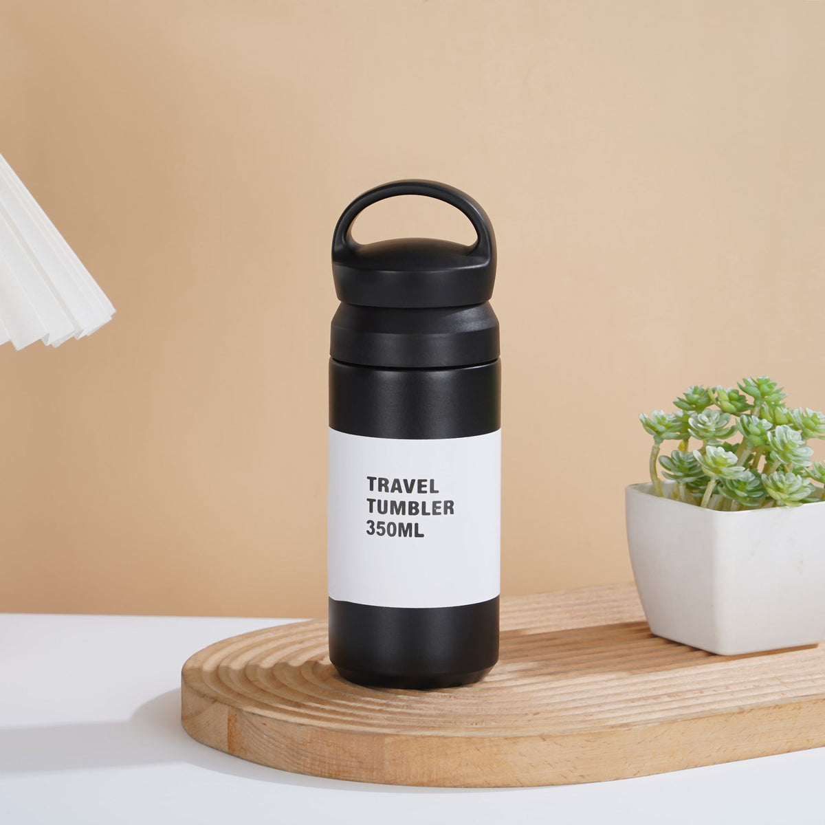 Termo con asa de acero inoxidable 304 – 350 ml y 500 ml