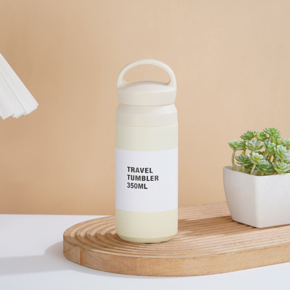 Termo con asa de acero inoxidable 304 – 350 ml y 500 ml