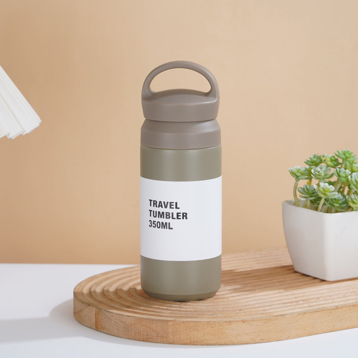 Termo con asa de acero inoxidable 304 – 350 ml y 500 ml