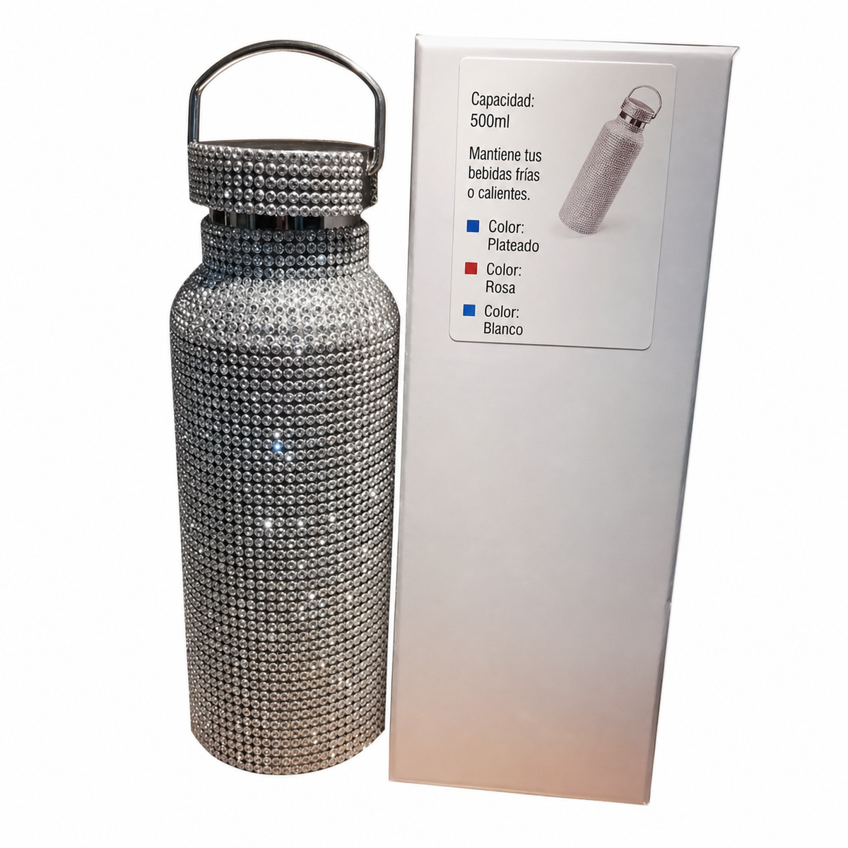 Termo con diamantes decorativos 350-500 ml - 5