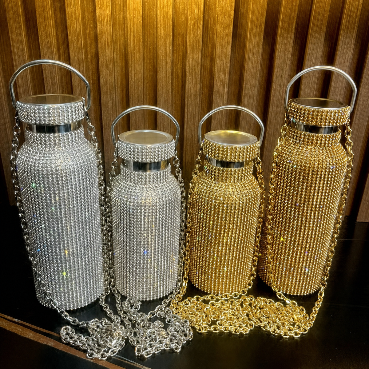 Termo con diamantes decorativos 350-500 ml - 6