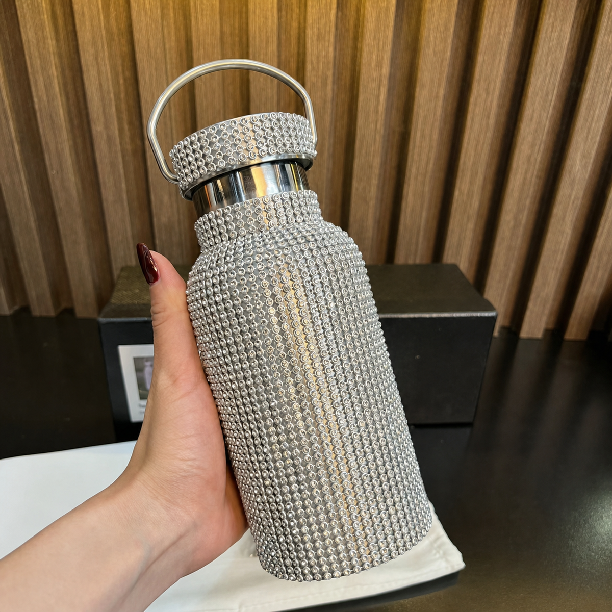 Termo con diamantes decorativos 350-500 ml - 9